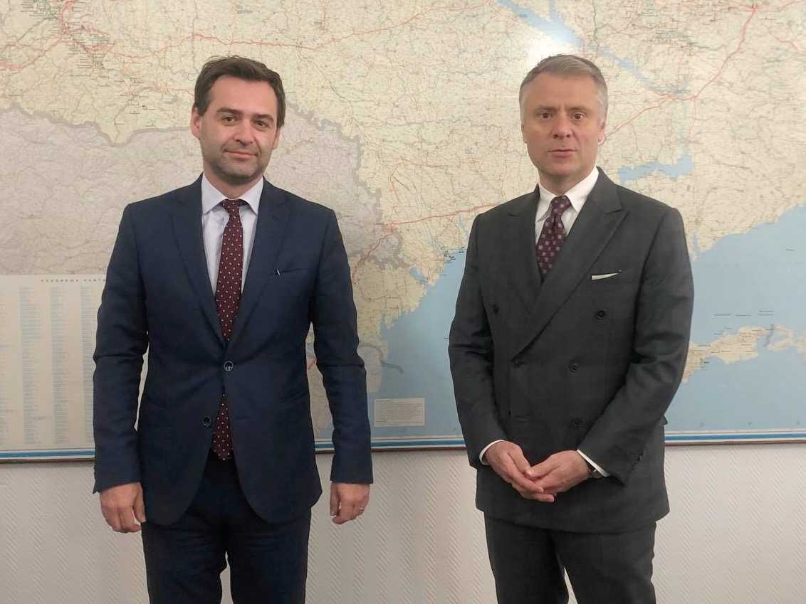 Nicu Popescu s-a întâlnit cu președintele Consiliului de administrație al companiei „Naftogaz