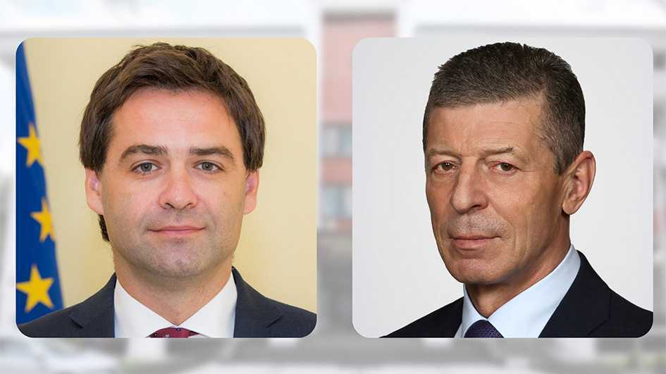 Nicu Popescu a avut o întrevedere cu șeful-adjunct al administrației președintelui Federației Ruse, Dmitri Kozak