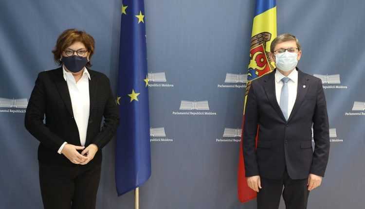 Igor Grosu s-a întâlnit cu Adina Vălean, comisarul UE pentru transporturi