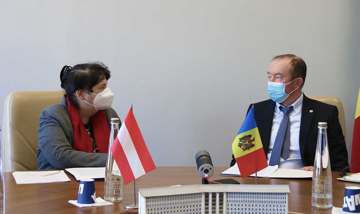 Ministrul Viorel GHERCIU a purtat discuții cu Ambasadoarea Republicii Austria la Chișinău