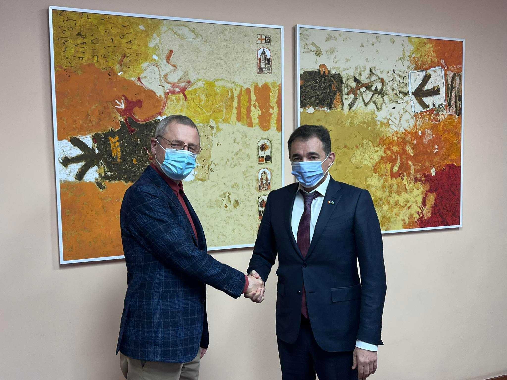 Sergiu Prodan s-a întâlnit cu Ambasadorul Republicii Azerbaidjan