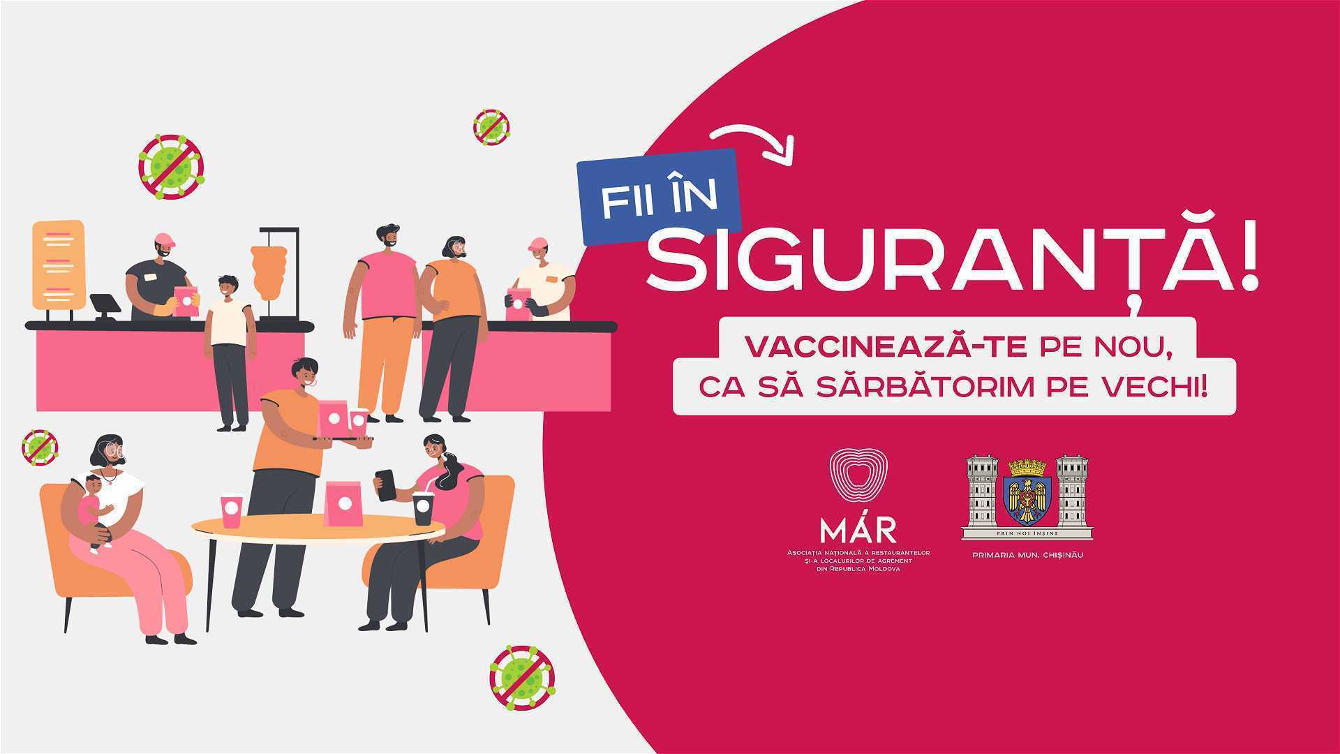 Asociația MĂR ș Primăria Chișinău oferă alimente celor care se vaccinează