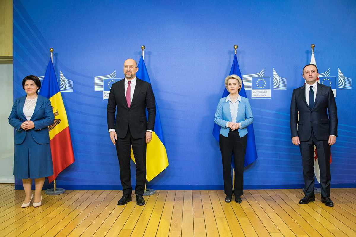 Republica Moldova, Ucraina și Georgia pledează pentru avansarea parcursului european