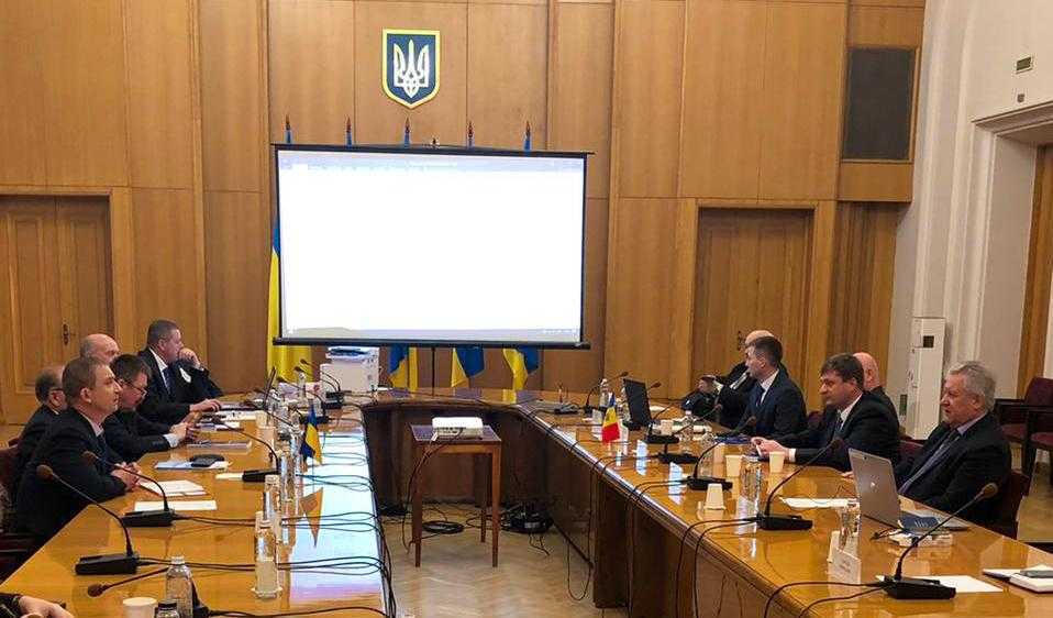 Comisia mixtă de demarcare a frontierei moldo-ucrainene, reunită în ședință