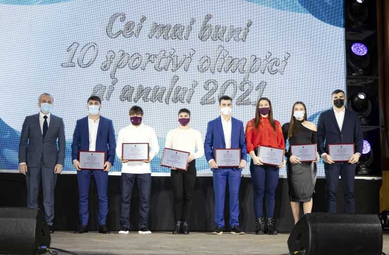 Premii pentru cei mai buni sportivi și antrenori au fost înmânate astăzi în cadrul Galei Sportului 2021