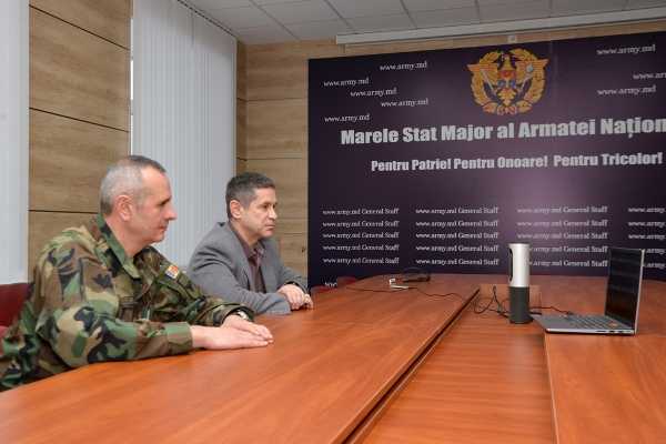 Conducerea Ministerului Apărării, în dialog cu militarii Armatei Naționale aflați în Kosovo