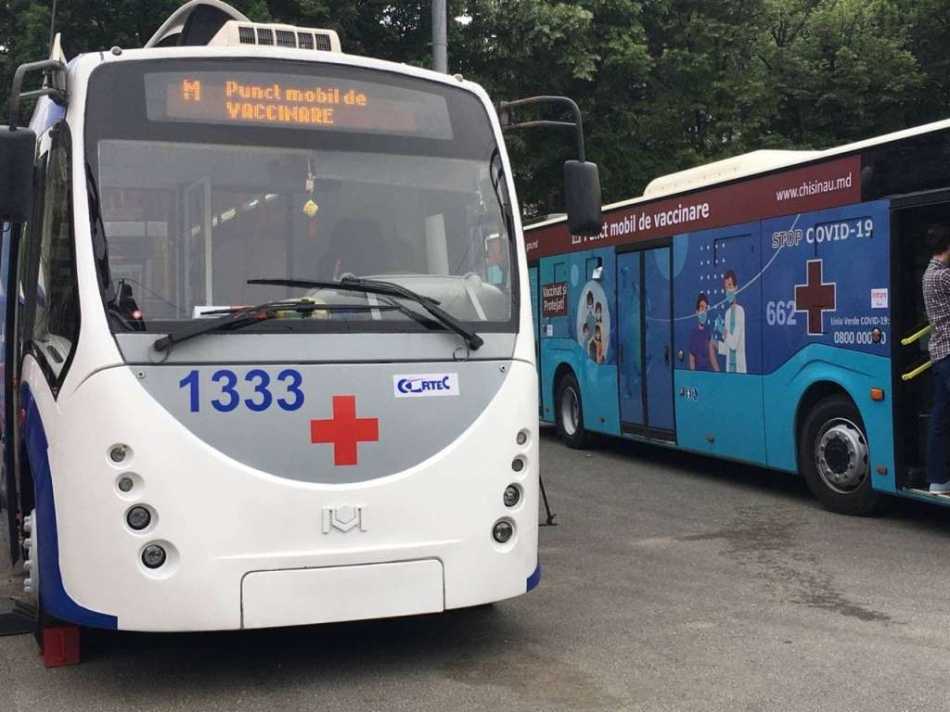 Imunizarea pe roți, în Chișinău, este accesibilă pentru toți