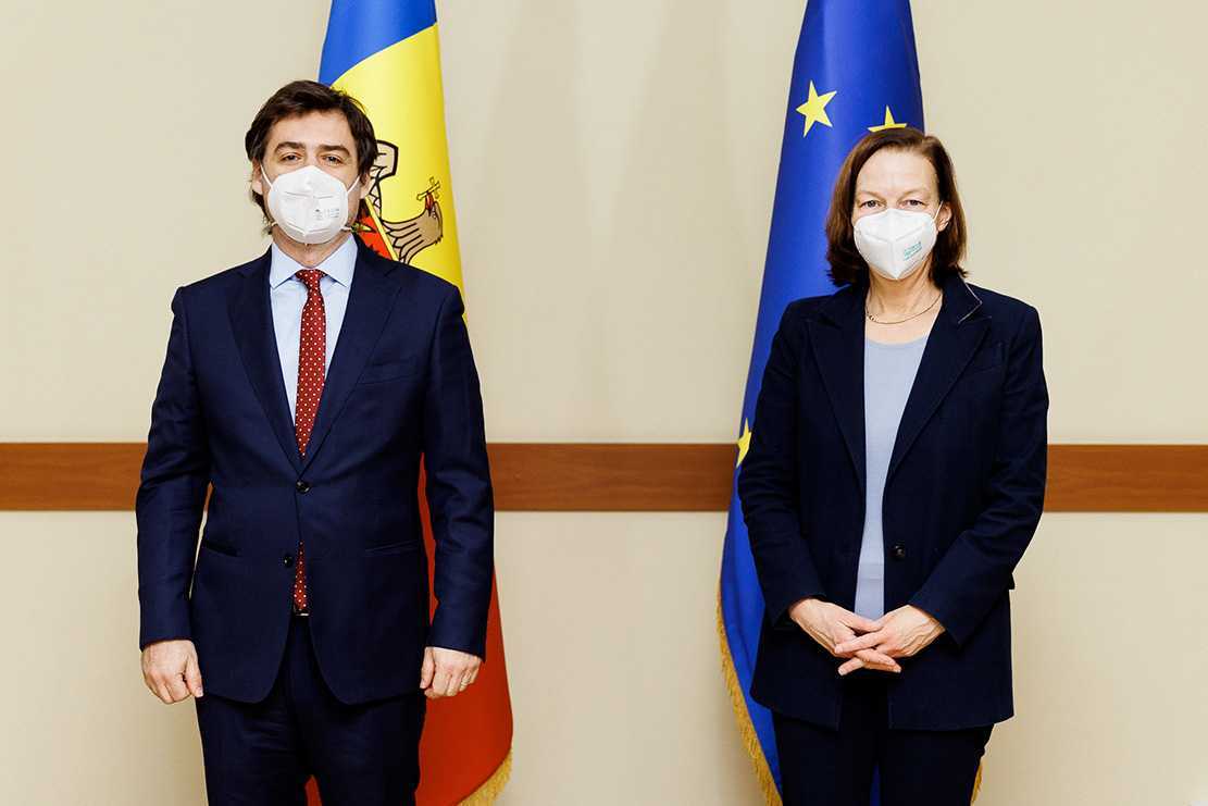 Nicu Popescu a primit vizita de rămas bun a ambasadoarei Republicii Federale Germania