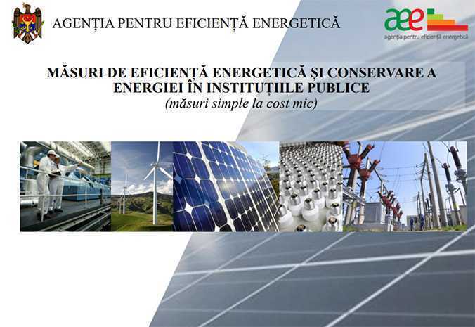 Măsuri de eficiență energetică și conservare a energiei în instituțiile publice