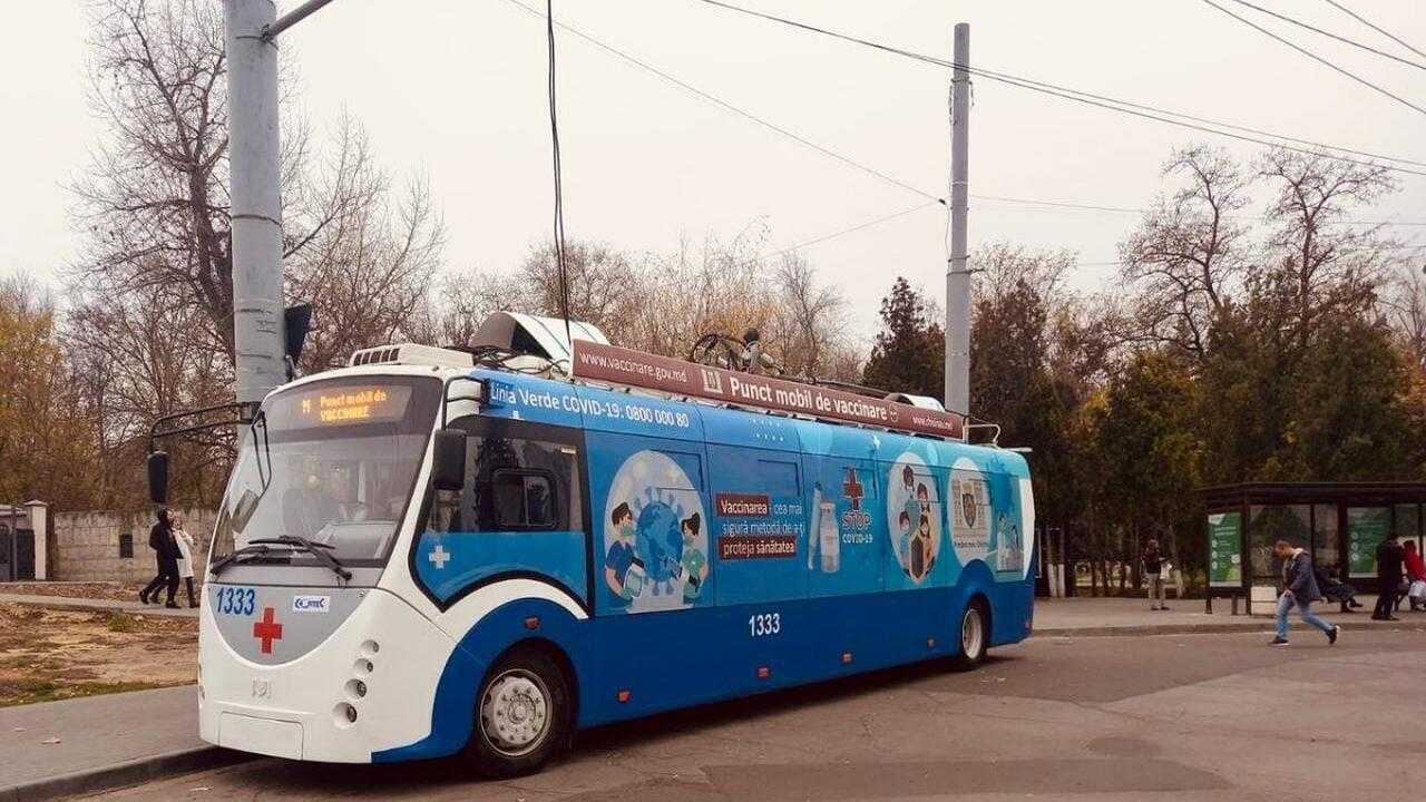 Unde te poți vaccina astăzi la punctele mobile, în Chișinău
