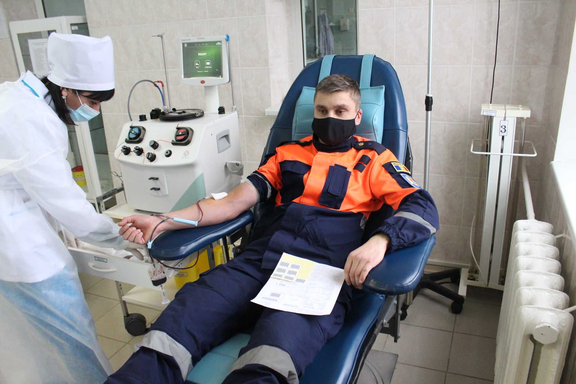 22 de salvatori din nordul țării au donat sânge pentru oamenii aflați în dificultate