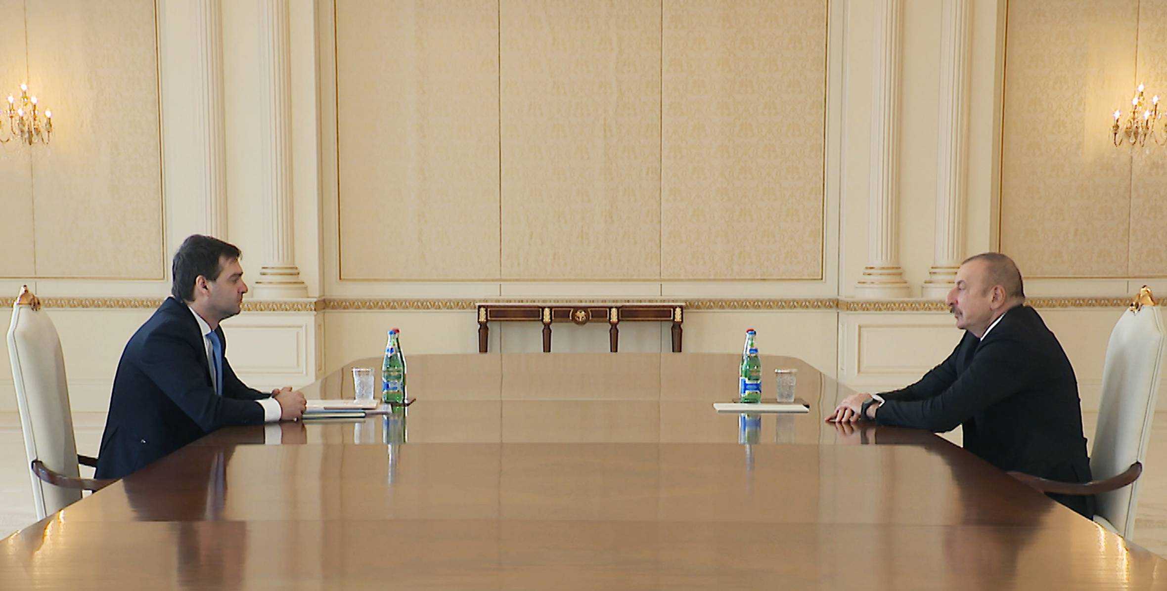 Nicu Popescu a avut o întrevedere cu președintele Republicii Azerbaidjan Ilham Aliyev