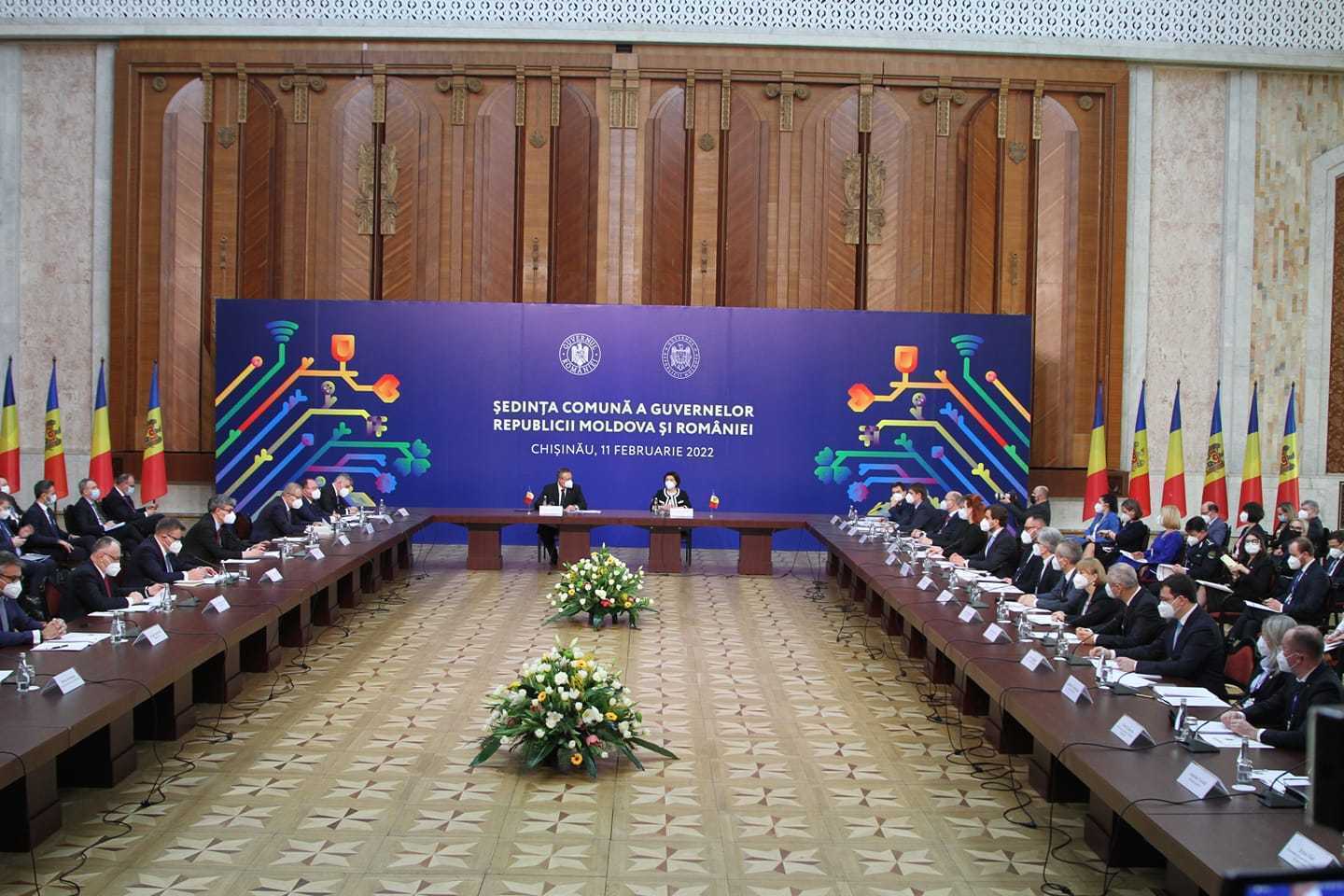 Eveniment istoric: Ședința comună a Guvernelor R.Moldova și României