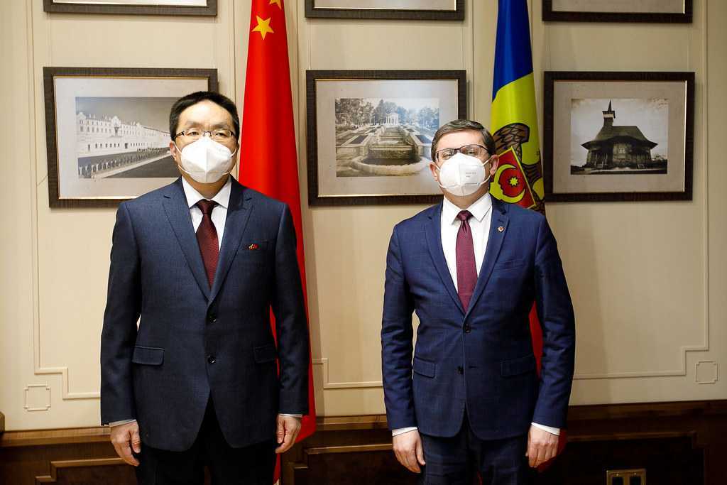 Speakerul Igor Grosu a avut o întrevedere cu noul ambasador al Chinei în Moldova