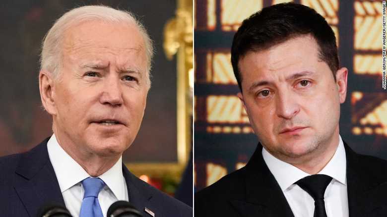 Zelenski l-a invitat pe Biden la Kiev