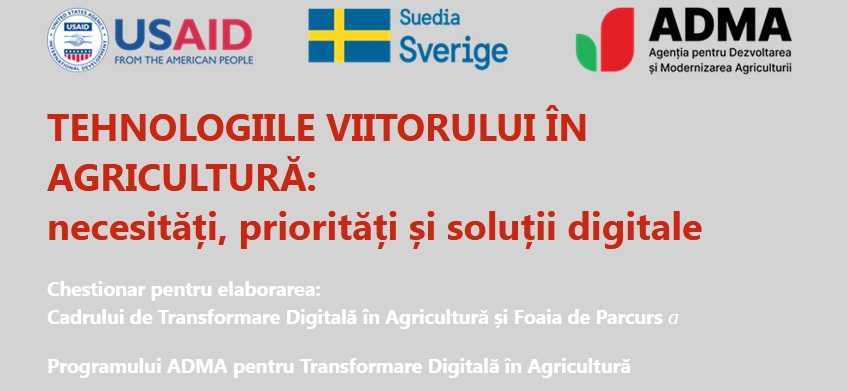 Chestionar privind tehnologiile digitale în agricultura Republicii Moldova