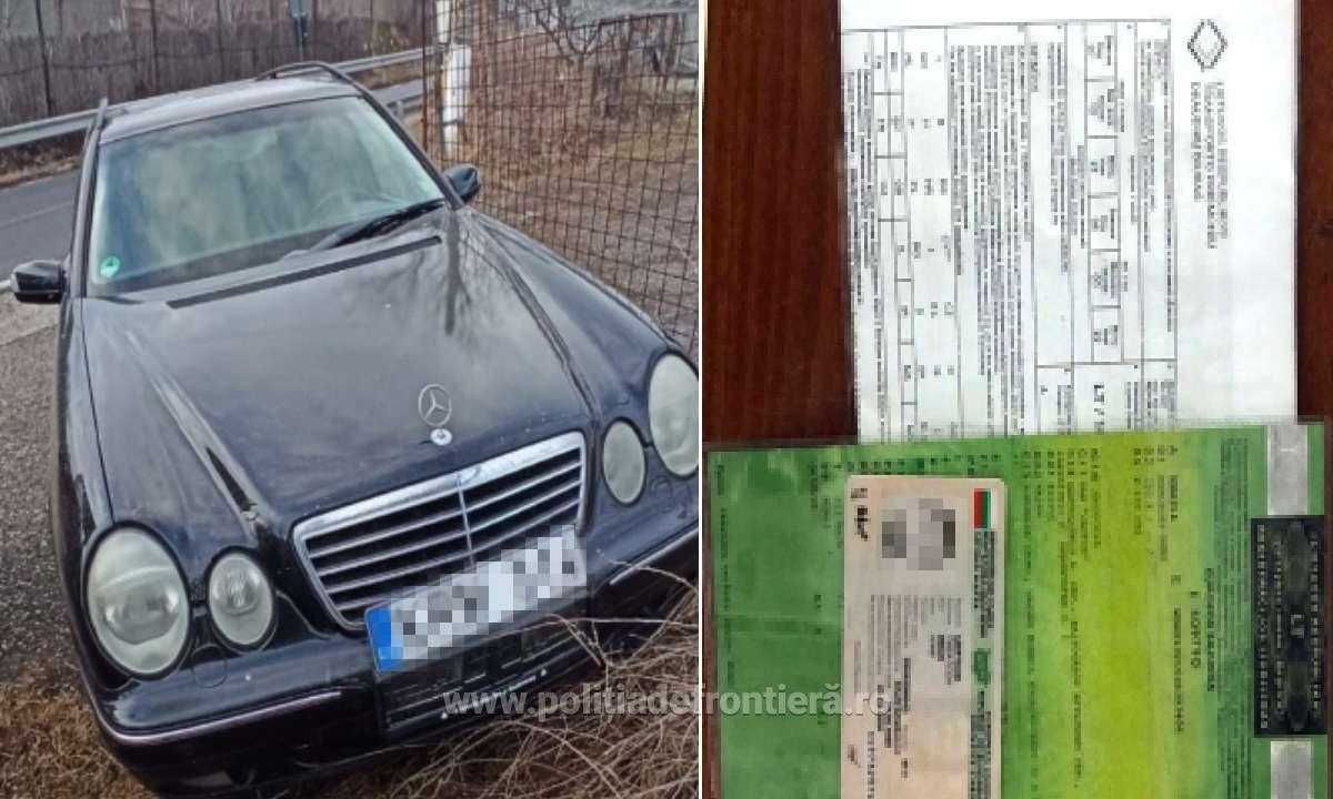 Asigurare falsă depistată la controlul de frontieră