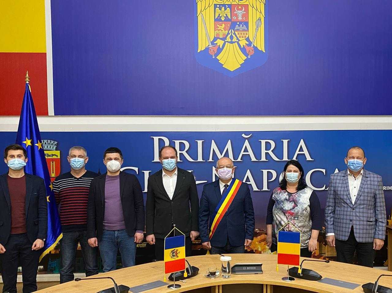 Orașele Chișinău și Cluj-Napoca se vor înfrăți