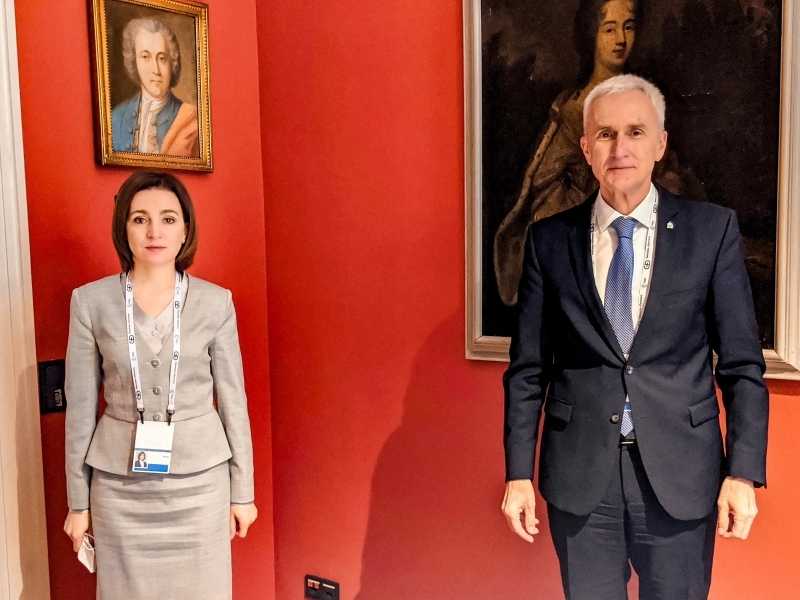 Problemele de actualitate, discutate de Maia Sandu în cadrul întâlnirilor bilaterale de la München