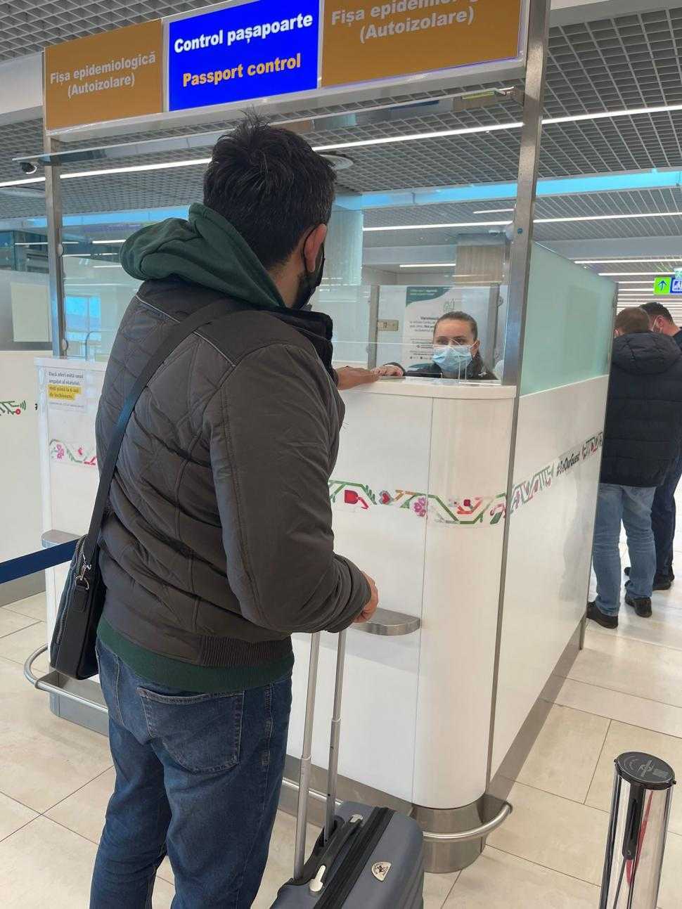 Cetățean al Uzbekistanului, documentat pentru fals în actele de călătorie