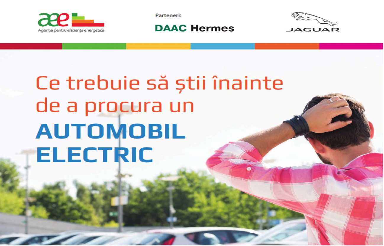 AEE lansează ghidul ,,Ce trebuie să știi înainte de a procura un automobil electric”
