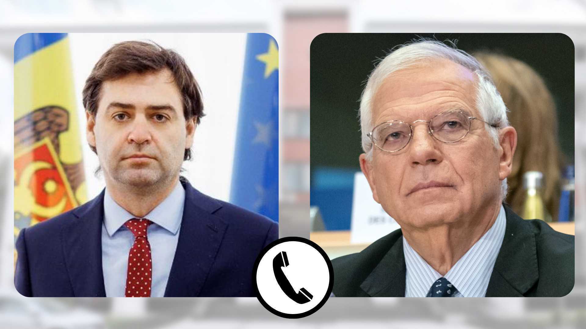 Nicu Popescu a discutat cu înaltul reprezentant al UE pentru afaceri externe și politica de securitate