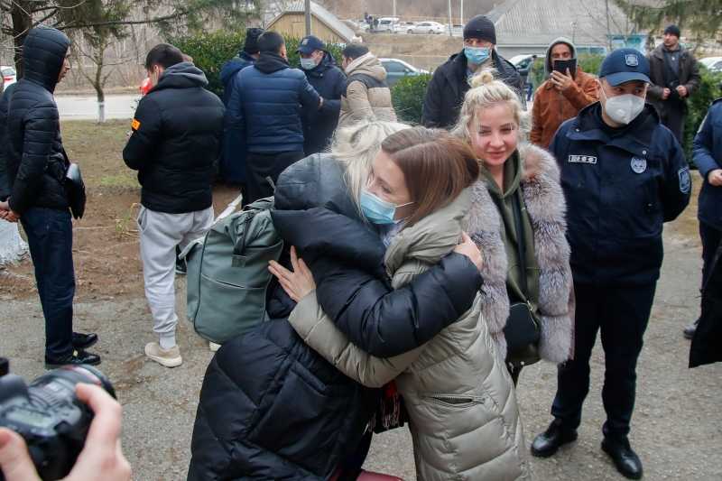 Maia Sandu a vizitat două puncte de trecere a frontierei şi a discutat cu refugiaţii din Ucraina