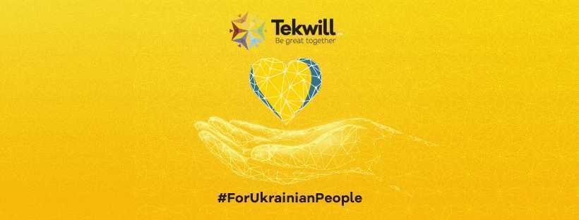 #PentruPoporulUcrainean - Comunitatea Tekwill se mobilizează pentru a ajuta refugiații din Ucraina