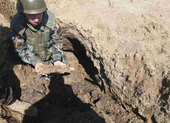 Geniștii au nimicit 67 de obiecte explozive și peste 5000 de cartușe, în luna februarie