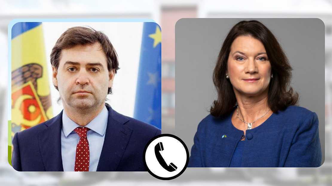 Convorbirea telefonică a vicepremierului Nicu Popescu cu Ann Linde, ministrul afacerilor externe al Regatului Suediei