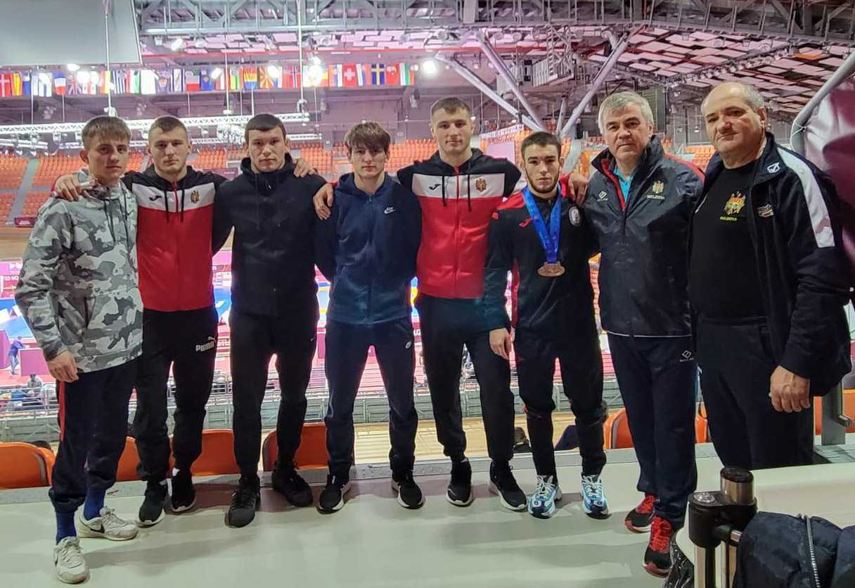 Luptătorul Artiom Deleanu a cucerit bronzul la Europenele U23