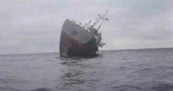 Tirurile rusești au scufundat o navă sub pavilion panamez, în Marea Neagră