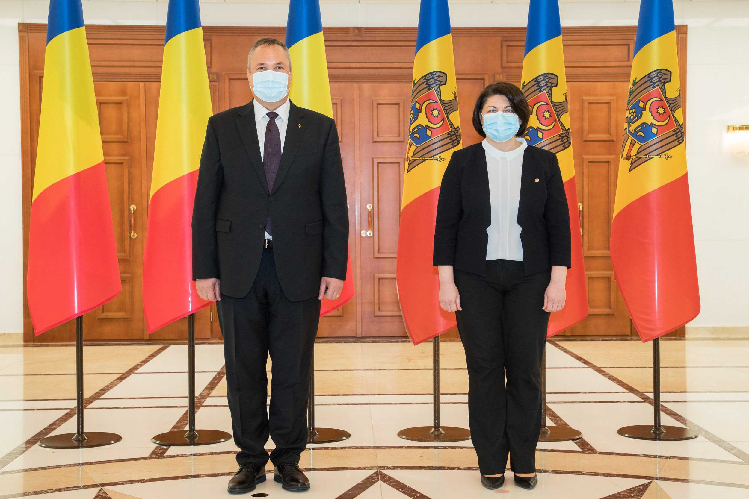 Natalia Gavrilița a avut o întrevedere cu omologul român, Nicolae Ciucă