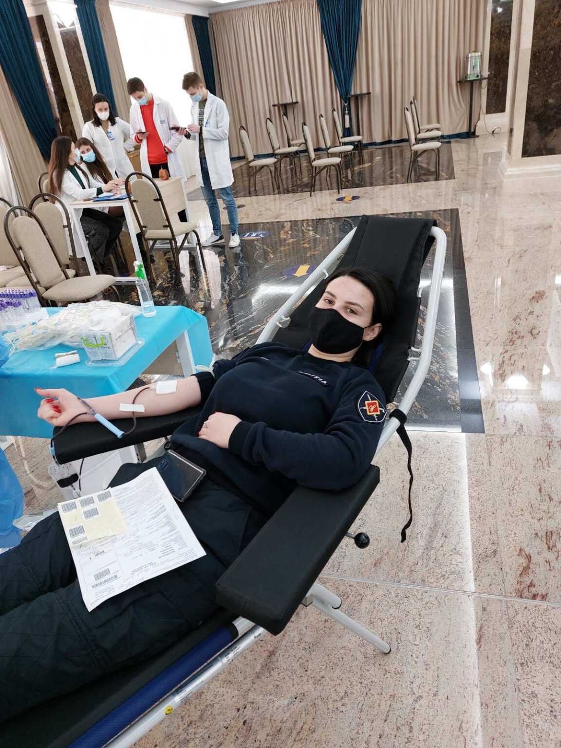 Campanie voluntară de donare a sângelui