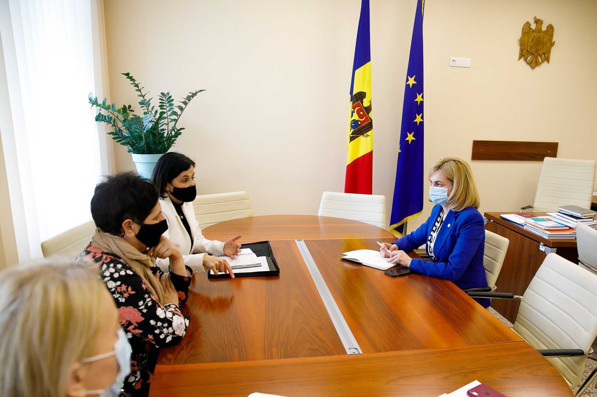 Doina Gherman a discutat cu Reprezentanta UN Women în Moldova, Dominika Stojanoska