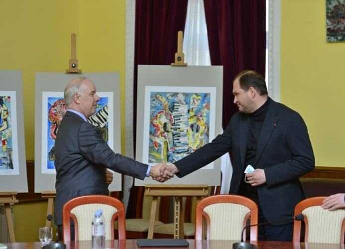 Ambasadorul SUA, Kent D. Logsdon, s-a întâlnit cu primarul capitalei, Ion Ceban