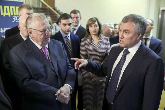 Controverse pe decesul lui Jirinovski. Speakerul rus Volodin afirmă că e viu