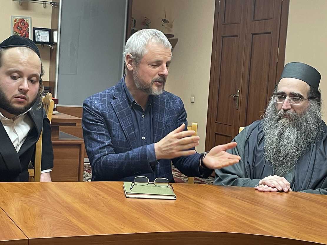 Ministrul Sergiu Prodan s-a întâlnit cu rabinul principal al Marocului
