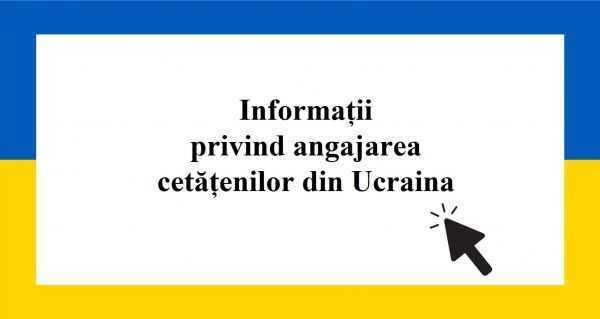 Date actualizate privind încadrarea în câmpul muncii a refugiaților din Ucraina