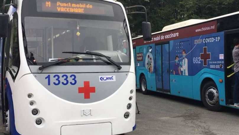 O adevărată scăpare, punctele mobile de vaccinare
