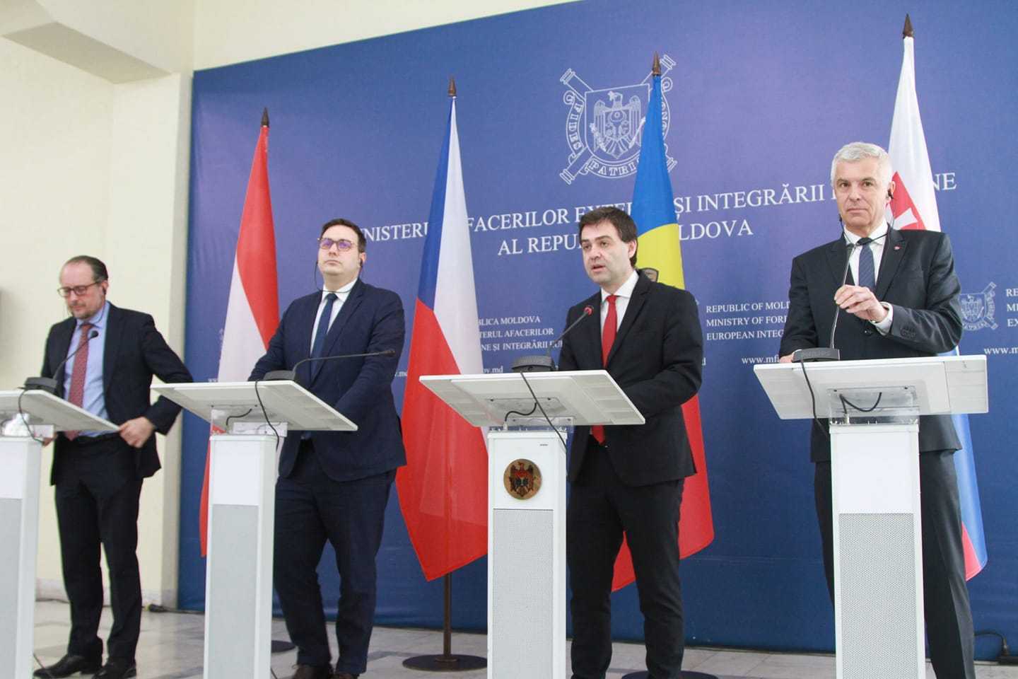 Avansarea Republicii Moldova pe traseul european, discutată la Chișinău