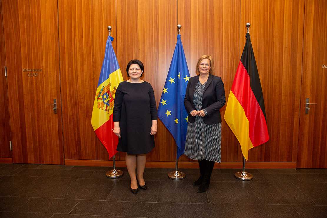Asigurarea securității regionale, discutată de prim-ministra Republicii Moldova, la Berlin