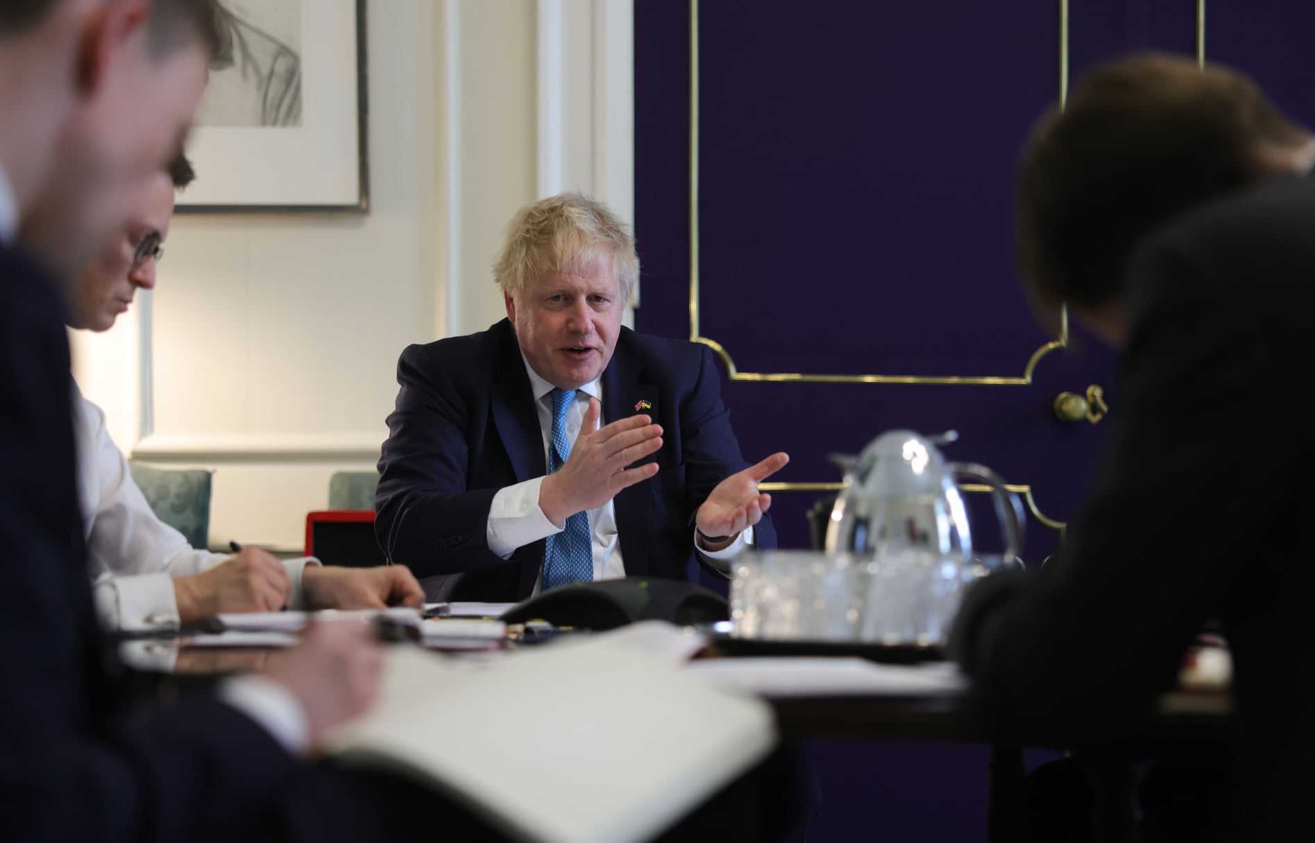 Prim-ministrul britanic, Boris Johnson, s-a adresat rușilor chiar în limba rusă / VIDEO