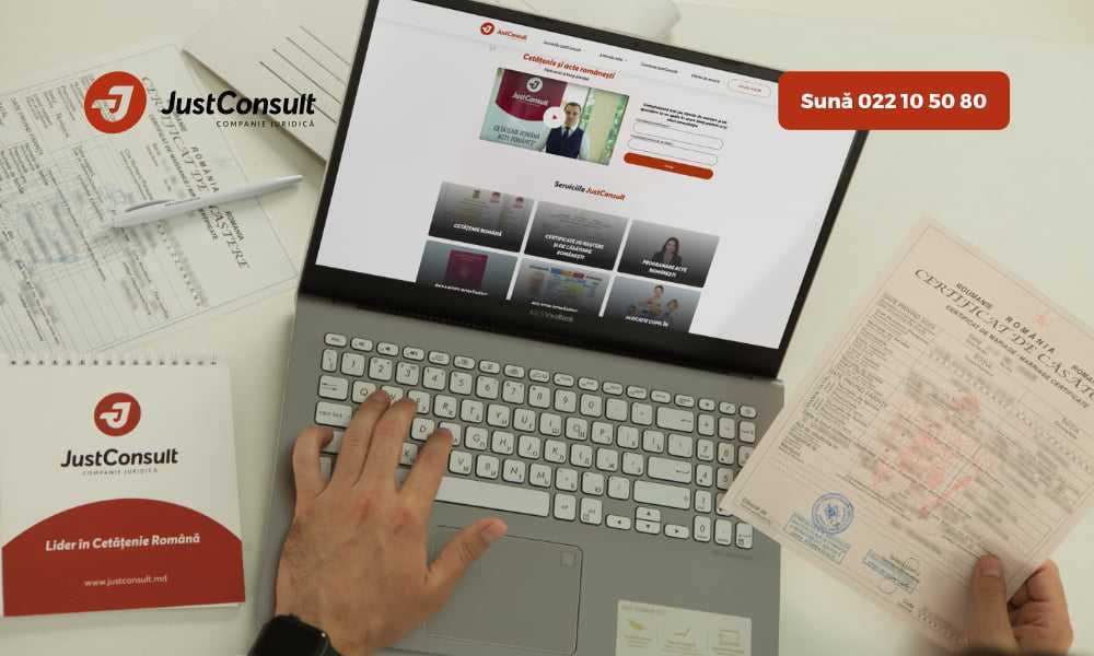 Ce informații găsești pe site-ul justconsult.md, care te ajută în procesul de redobândire a cetățeniei română