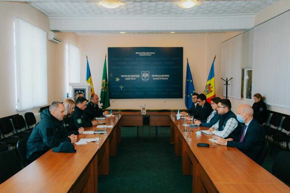 Întrevederea șefului Poliției de Frontieră cu partenerii de cooperare