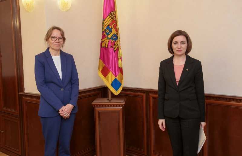 Șefa statului s-a întâlnit cu Ambasadoarea Republicii Finlanda, Marjut Akola