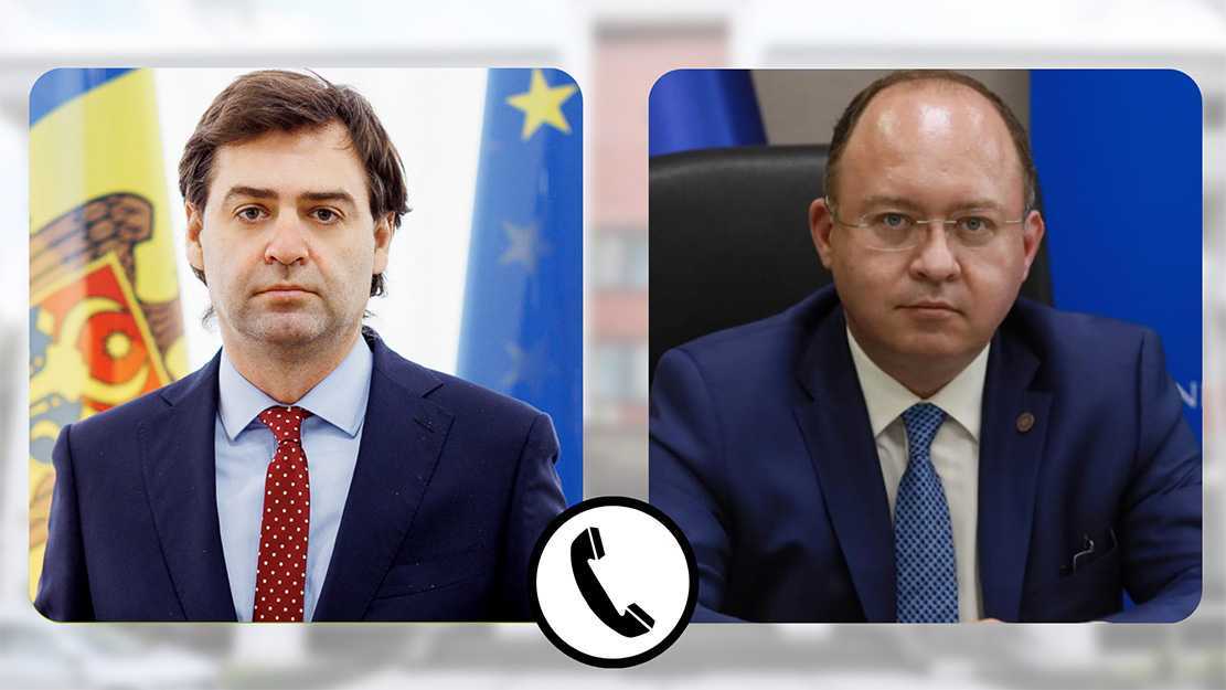 Convorbirea telefonică a ministrului Nicu Popescu cu omologul român Bogdan Aurescu