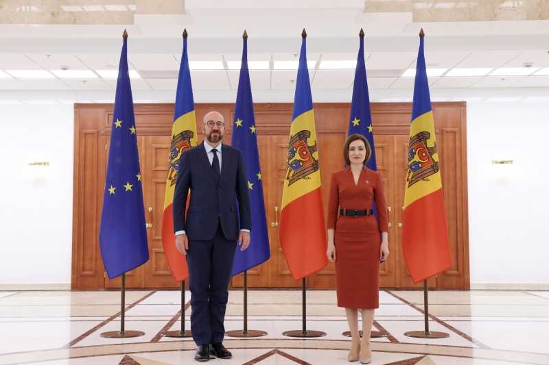 Șefa statului a discutat cu Președintele Consiliului European, Charles Michel