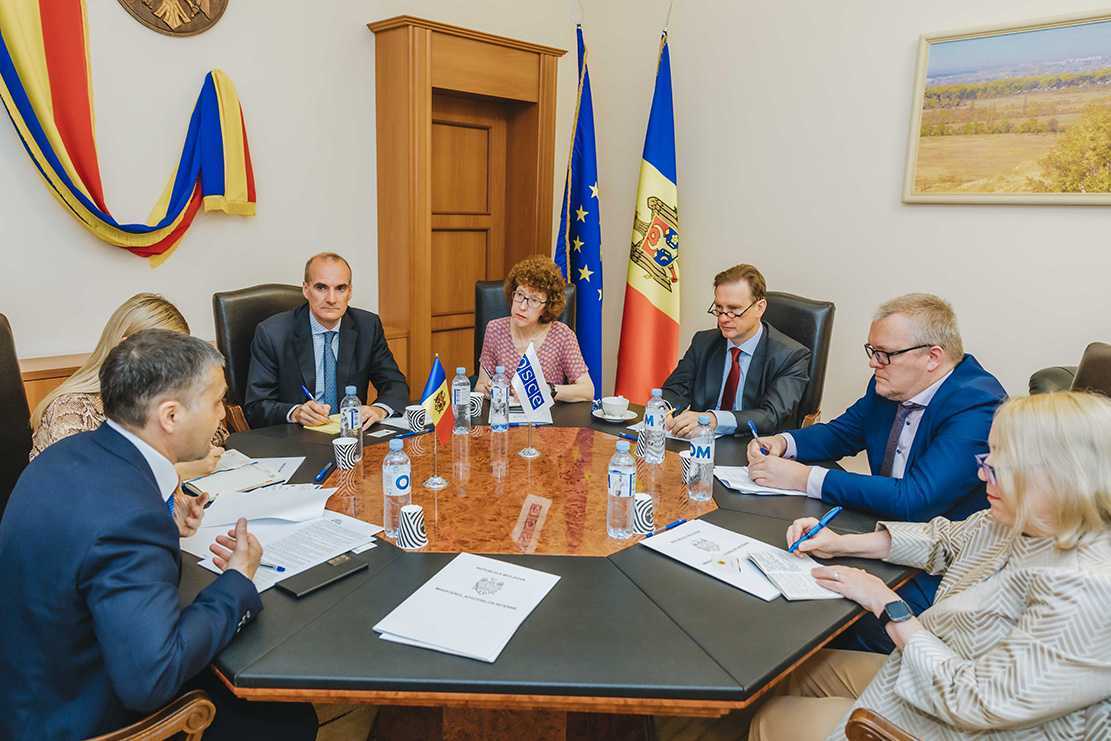 Fortificarea capacităților MAI prin extinderea conlucrării cu misiunea OSCE de la Viena