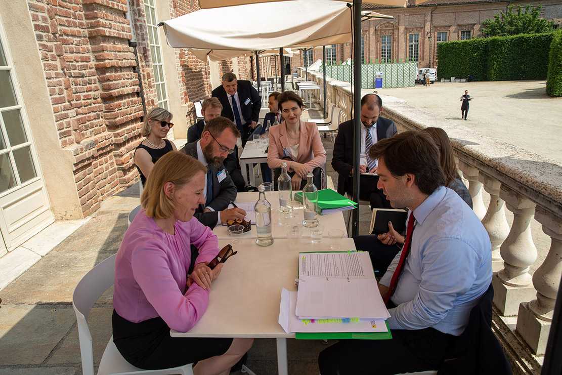 Întrevederea lui Nicu Popescu cu Anniken Huitfeldt, ministra afacerilor externe a Norvegiei